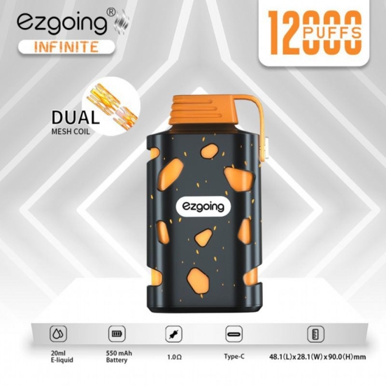 Ezgoing Ezgoing-1200 About 12000 Puffs Wholesale Vape Bars