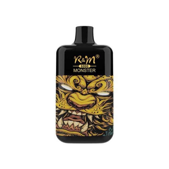 2024 Best Vape R&M Monster 6k R&m Monster 6000 Disposable Vape Pod