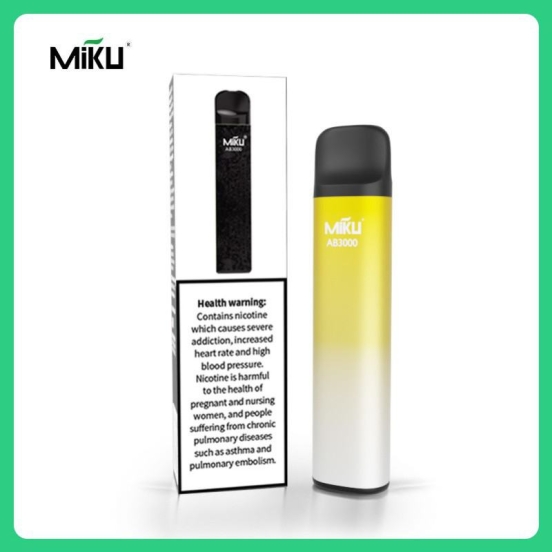 2024 Bulk Price Wholesale Miku Ab2312 3000 Puffs Vape Bars