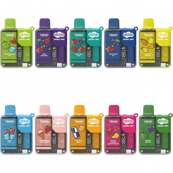 Top Sale Savge Bubble 15000 Puffs Box