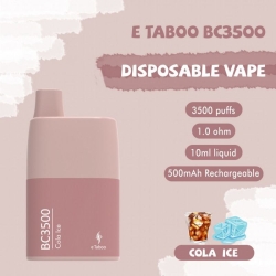 e Taboo Disposable Vape Etaboo Bc3500