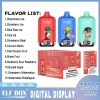 Insta Elf Box Digital 12000 15000 Puffs Disposable Vapes