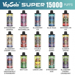 Vapsolo Super 15000 2nicotine20000 Puffs Vape Disposable
