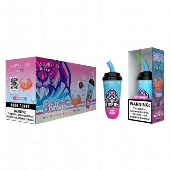 2024 Bulk Pricing Big Puff Pen Plus Randm Supbliss Bingo 8000 Puffs Vape