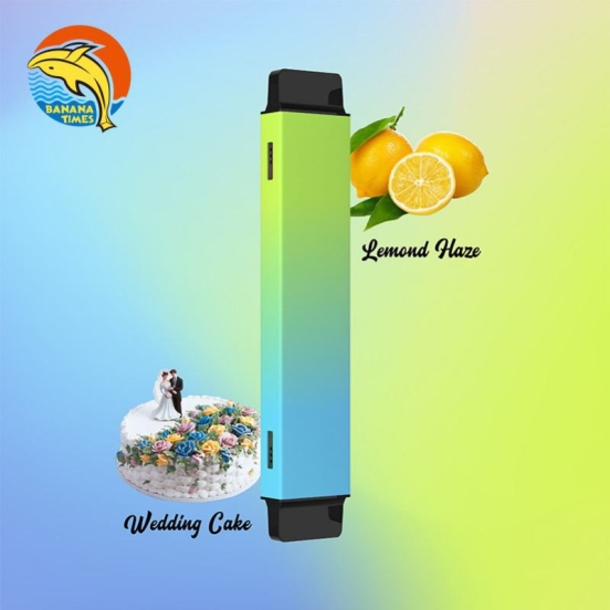 Wholesale Price Disposable BANANA TIMES Twin Pod Rosin Disposable 600vapepod Puffs Vape Bars