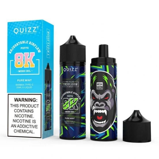 Best Wholesale Vape Disposables QUIZZ Quizz 8000 Puffs