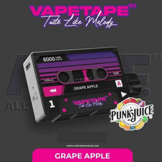Elux Disposable Vape Tape 8000 Brands