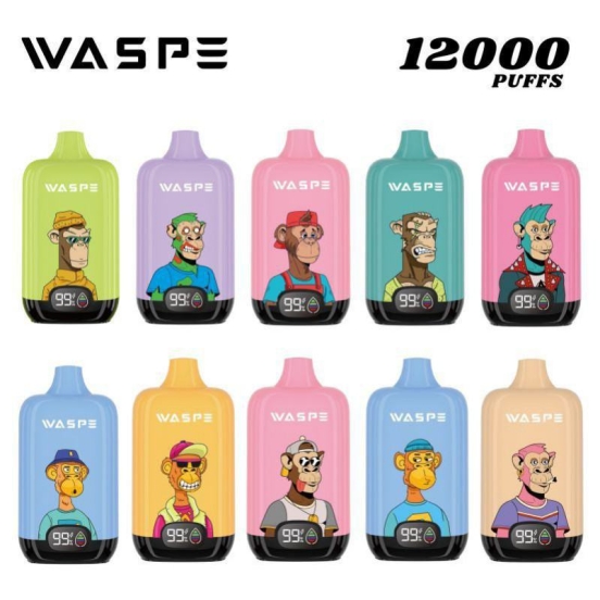 Waspe Wholesale Disposable Vape Pens Digital 12000