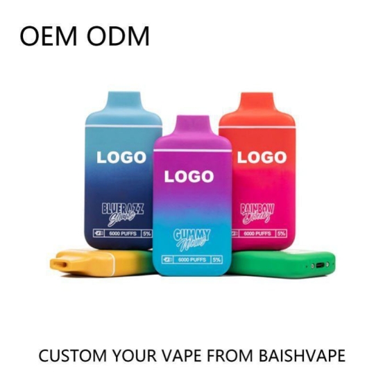 Bestseller Baish Oem Odm Bs0601 6000 Vape Rechargeable