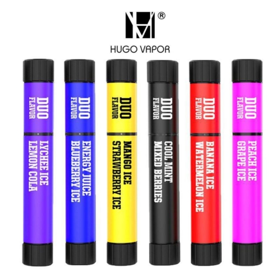 Top-notch Vaping Hugo Hugo Vapor Duo Flavor 2200 Puffs Disposables Vape Wholesale