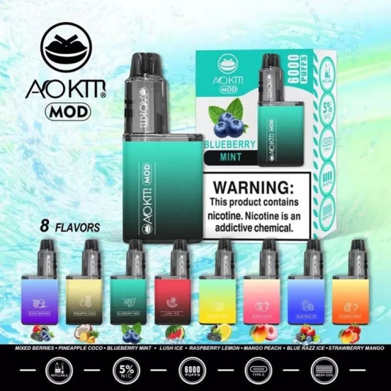 Elfworld Pen Aokit Mod Refillable 6000