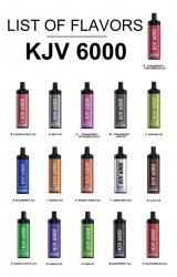 KJV 6000 Disposable Vapes