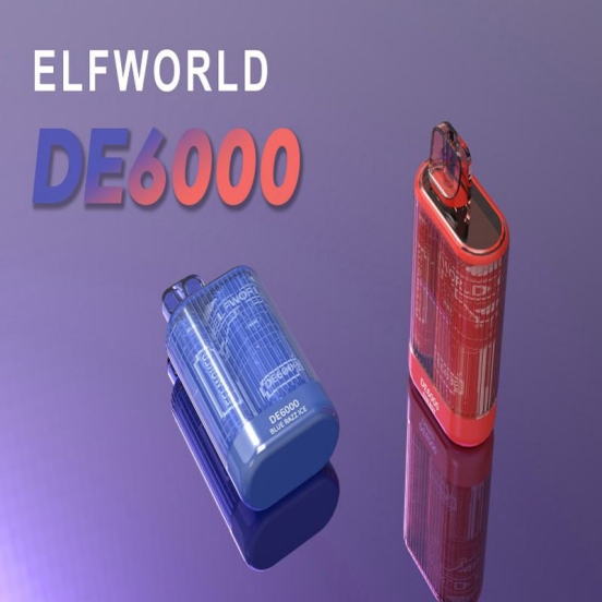 Vape Disposable Wholesale Elfworld De  15 Flavors 6000 Puffs