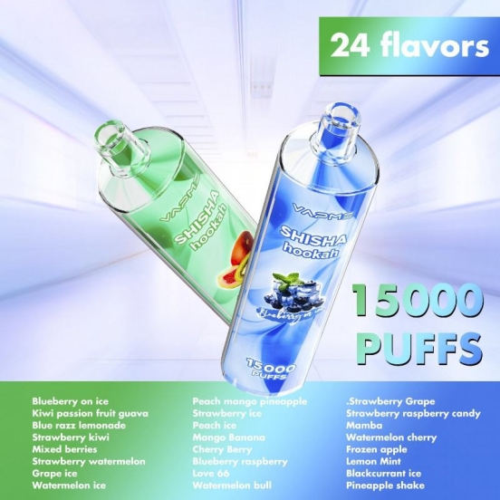 Wide Flavor Selection Vapme Wholesale Vape Pens Shisha 15k