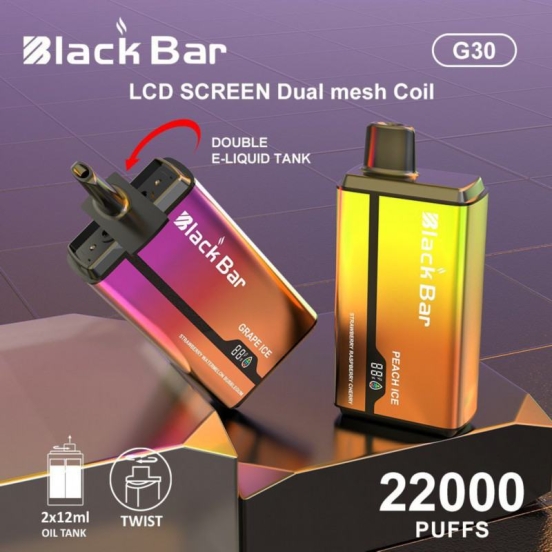 Bulk Price Black & Support Customization G30 22000 Puffs Disposable Vape Wholesale