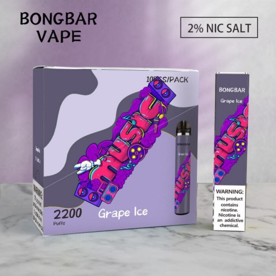 All Flavors Wholesale BONG Bong 2200 Puffs Disposable Vapes