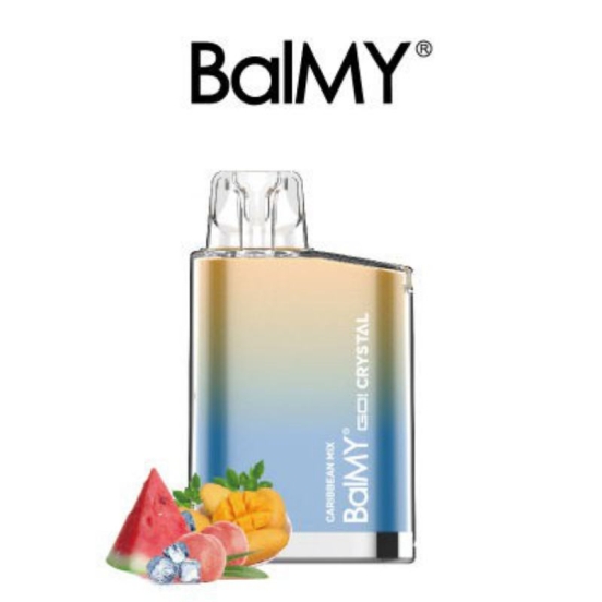 2024's Premium Vape Pen BalMY Bar Vape Balmy Go Crystal 600 Puffs