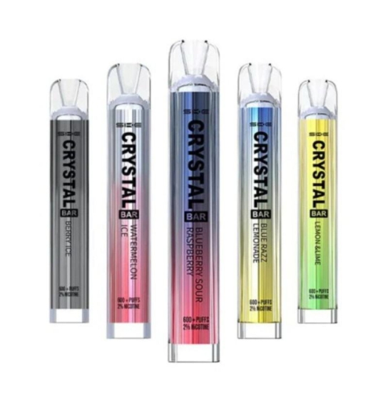 Premium Vape Pen SKE CRYSTAL Pen Crystal 600 Puffs Hits Vape Puffs