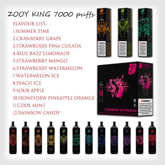 Zooy King 7000 Puffs Disposable Vape