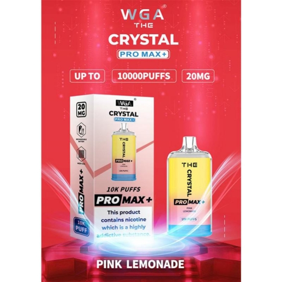 Wga Crystal 10000 Puffs Vape Rechargeable