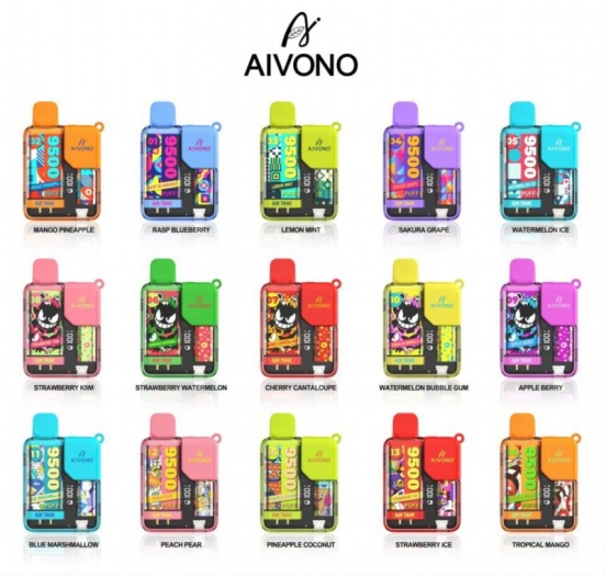 2024's Premium Vape Pen AIVONO Pens Aivono 9500 Hits Vape Puffs