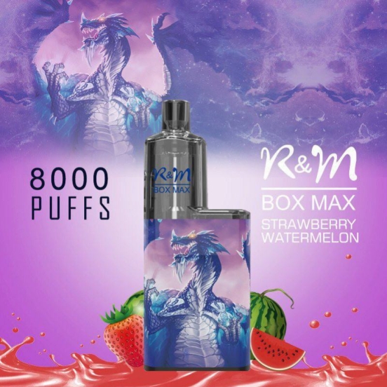 Best Vape Pen R&M R&m Box Max 8000 Puffs Disposable Vapes