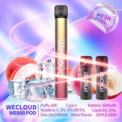 Pairyosi Wecloud Disposable Vape Py600 Brands