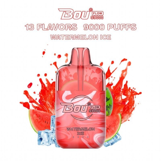 Best BOU Wholesale Disposable Vape Pen Bou Flow S 9000 Puffs