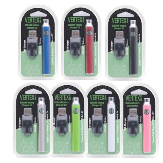 Super Pen Vertex 900mah Vv Preheat Battery Disposable Vape