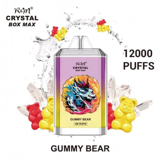 Top Selling R&M Crystal Box Max 12000 Wholesale Price Vape