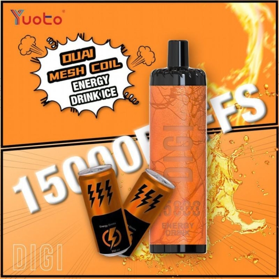 Original Insta Yuot0 Digi 15000 Puffs Vape Pens