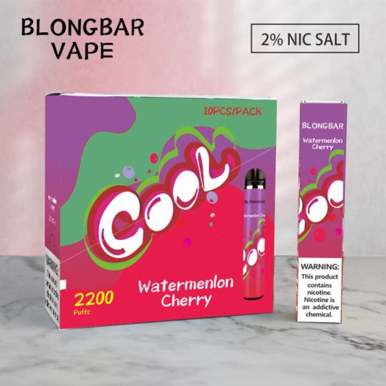 Wide Flavor Selection BONG Vape Blong 2200 Puffs