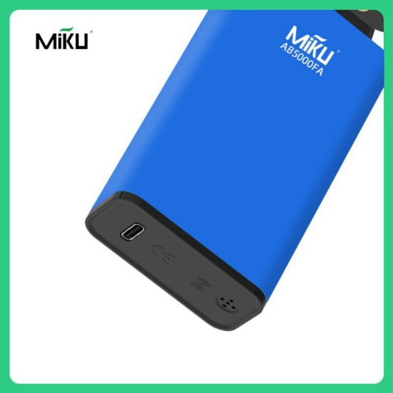 2024 Best Selling Miku Ab5000fa412 Wholesale Price Disposable Vape Bar
