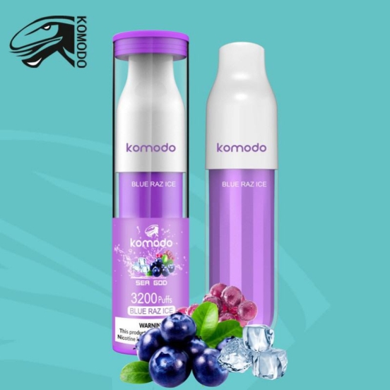 Hot Sale Komodo Puff Sea God 3200 Electronic Cigarette