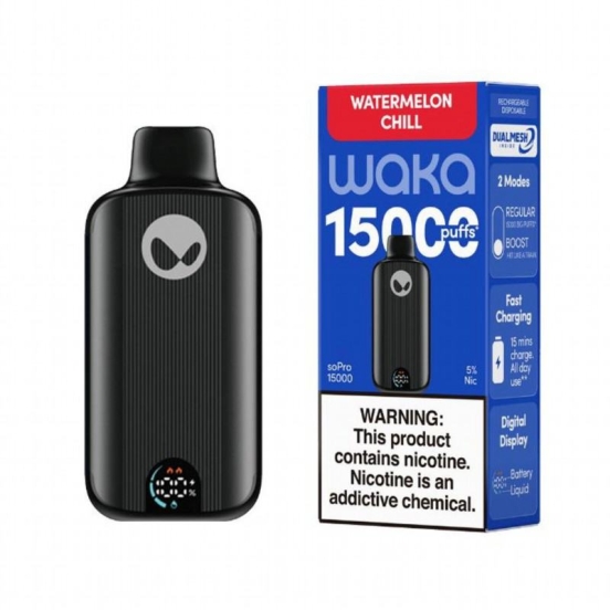 Top Selling Wholesale Geeke Waka Sopro 15000 Puffs Vape Disposables