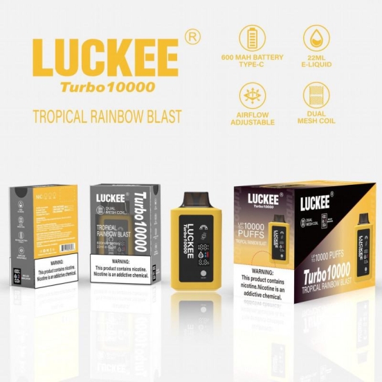 Luckee Bar Luckee Turbo 10000 Puffs Hits Vape Puffs