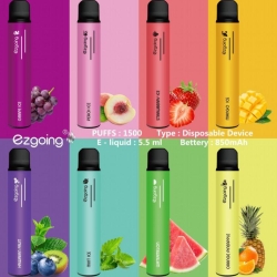 Ezgoing Ezgoing-1600 About 1600 Puffs Box Vape