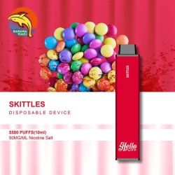 Disposable Fume E-cigarette Hello - Disposable 5000 5500 Puffs Nicotine