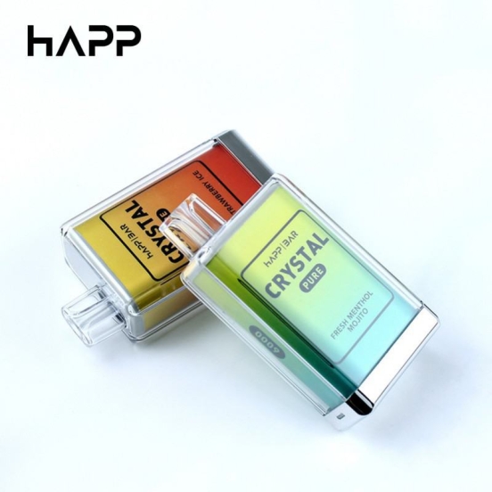 Bananatimes Happ Pure Disposable Crystal 6000 Puffs Vape Disposables Wholesale