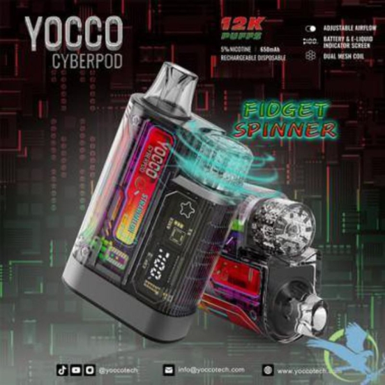 Bestseller Vape Bar Wholesale Insta Yocco Cyberpod 12000 15000 Puffs