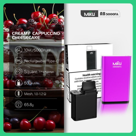 Top Sale Miku Disposable Vapes Wholesale Ab5000fa620