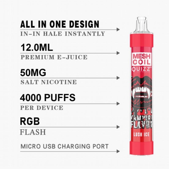 quizz Pens Quizz Qd30 Plus 4000 Puffs Hits Vape Puffs