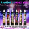 RandM Bar Randm Sunax Hits Vape Puffs