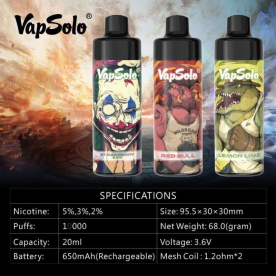 Vapsolo Honor 10000 Puf Bars