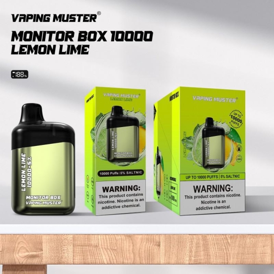 VapingMuster Vmmonitor Box10000 15000 Puffs Vape All Flavors