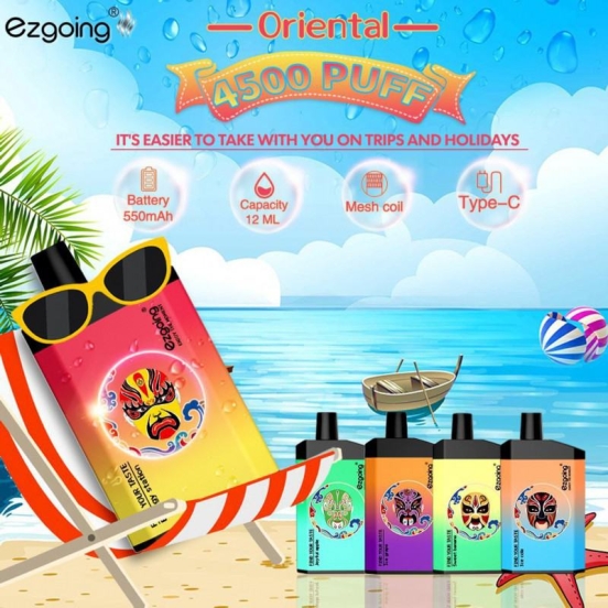 Ezgoing Bar Vape Ezgoing Custom 5000 Plus Electronic About 4500 Puffs