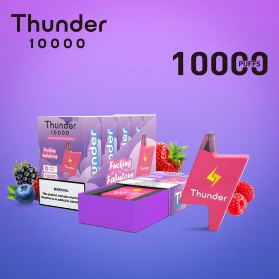 Bestseller Smok Puff Mrvi Thunder 10000 Puffs Disposable E-cigarette