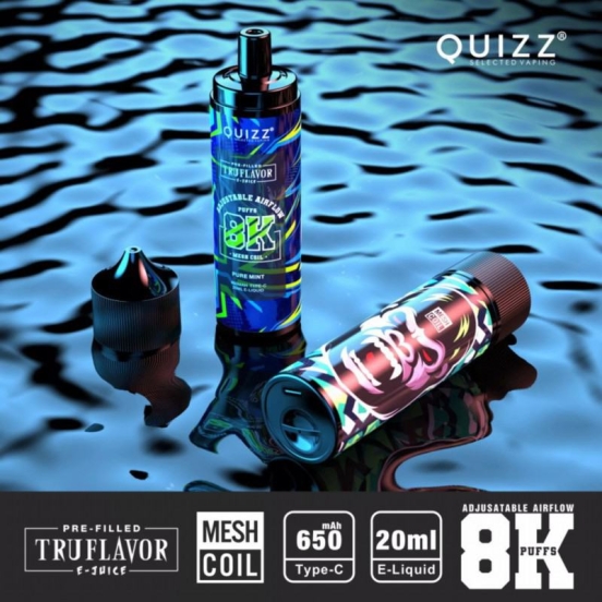 Vapmod Quizz Qd62-v2 8000 Puffs Disposable Vape Bar Wholesale