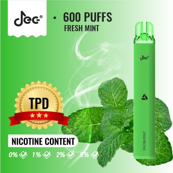 Authentic JEC Jec- 001 600 Puffs Wholesale Price Vape