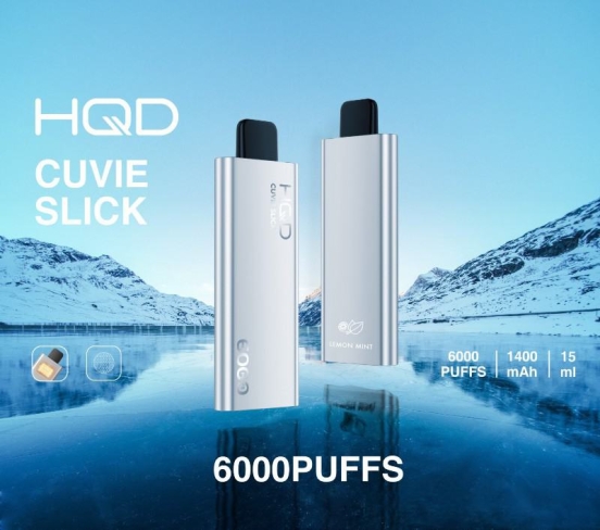 Disposable Hqd Cuvie Slick 6000 Puffs Vapes Wholesale